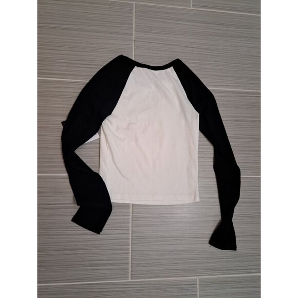 New Hello Kitty Champion Women's Long-Sleeve Raglan T-shirt Aeropostale Size M - Picture 7 of 9